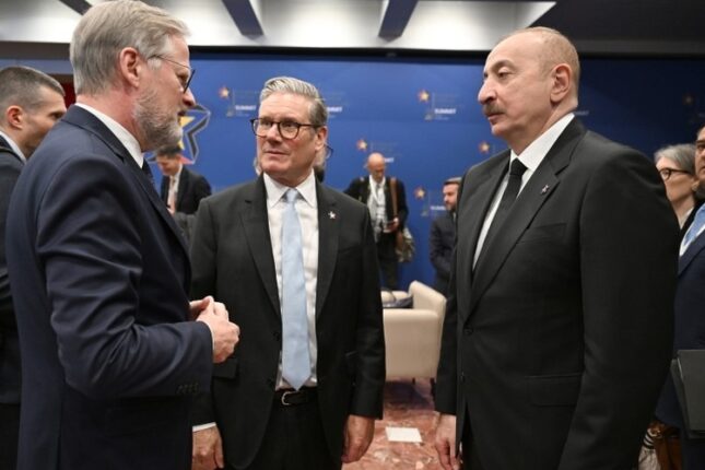 Azərbaycan prezidenti Kir Starmer ilə GÖRÜŞDÜ