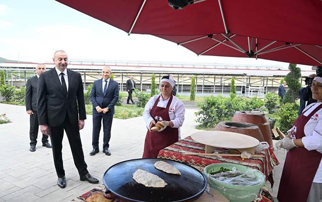 İlham Əliyev Xocalıda da açılışa qatıldı – FOTOLAR