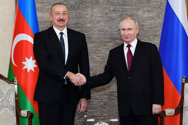 Əliyev Putini təbrik etdi