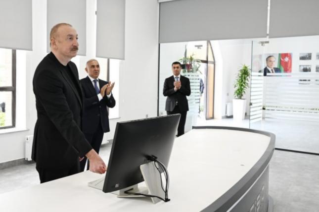 İlham Əliyev Mərkəzi Aran Regional SCADA İdarəetmə Mərkəzinin açılışında iştirak etdi – YENİLƏNDİ