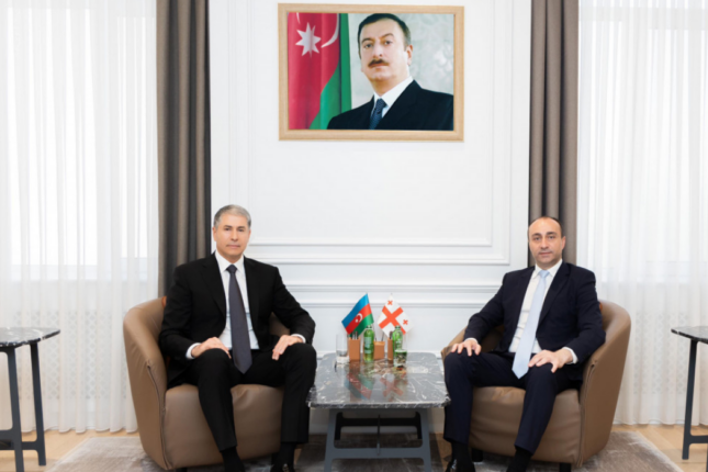 Vilayət Eyvazov Gürcüstanın daxili işlər naziri ilə görüşüb