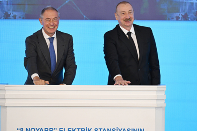 Prezident “8 Noyabr” Elektrik Stansiyasının açılışında – Fotolar