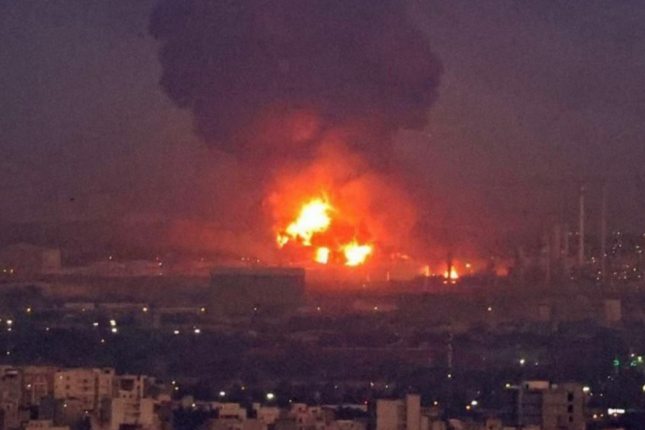 İsrail aviasiyası Tehran və daha bir neçə şəhərə bomba yağdırıb