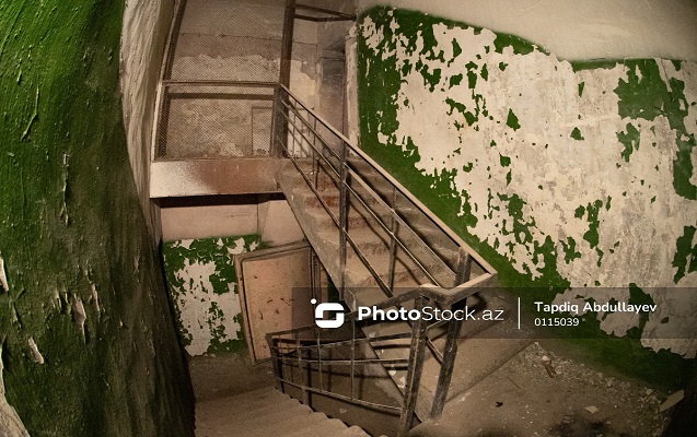 Bakıda 400 nəfərin gizlənə biləcəyi yeraltı bunkerdən – FOTOLAR