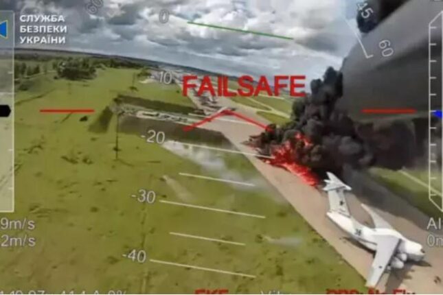Rus aviasiyası belə məhv edilib – Yeni görüntülər yayımlandı + VİDEO