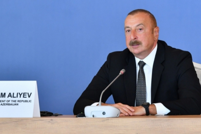 Prezident konfrans iştirakçılarına müraciət ünvanladı