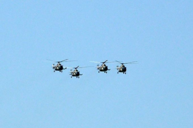 Azərbaycan Ordusunun hərbi pilotları təlim-məşq uçuşları keçiriblər – VİDEO