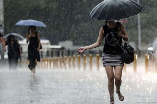 Leysan yağır, şimşək çaxır – Faktiki HAVA