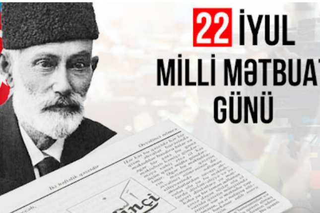 Azərbaycan milli mətbuatının yaranmasından 150 il ötür