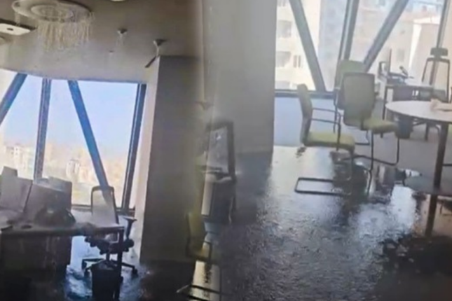 DGK-nın yeni binasını su basdı: Sənədlər və kompüterlər məhv oldu (YENİLƏNİB/VİDEO)