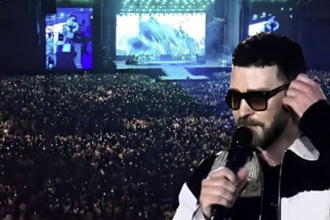 Castin Timberleykin konsertində biabırçılıq: Ayaqyolunu bağlayıblar – FOTOLAR