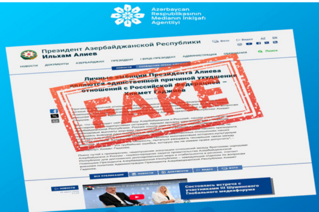 Hikmət Hacıyevin adından Rusiya-Azərbaycan münasibətlərinə dair saxta açıqlama yayıldı