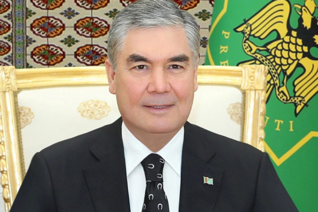 Qurbanqulu Berdiməhəmmədov Azərbaycana səfərə gəlib – Foto