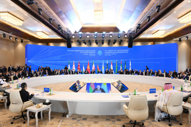 ECO-nun növbəti Sammiti 2027-ci ildə İranda keçiriləcək