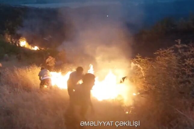 Xocalı, Xocavənd və Şuşada baş verən yanğınlar söndürüldü