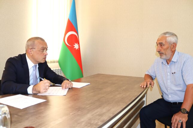 ADSEA sədri Xızıda vətəndaşlarla görüşdü – Fotolar