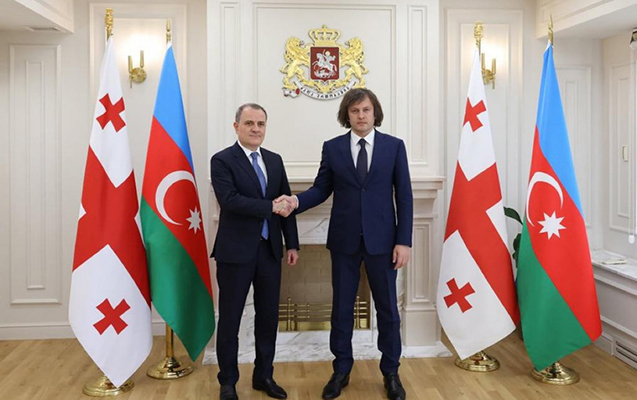 Ceyhun Bayramov Kobaxidze ilə görüşdü