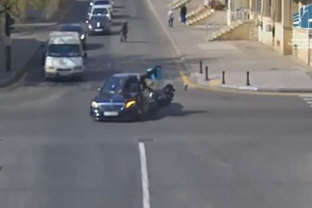 Bakıda moped qəzaları – ANBAAN GÖRÜNTÜLƏR