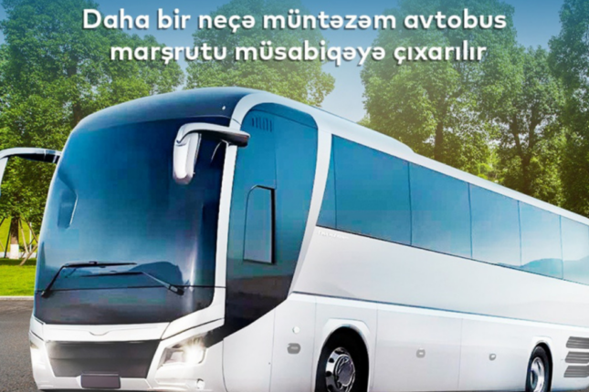 Avtobus marşrutları müsabiqəyə çıxarıldı
