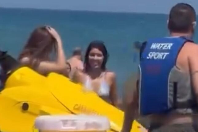 Ölən bacısının qırxı çıxmamış dənizdə əylənməyə getdi – Video