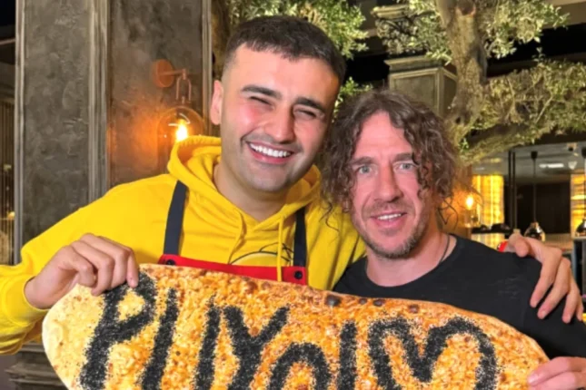 Puyol da “bir dənə çay verərsən” dedi – Video