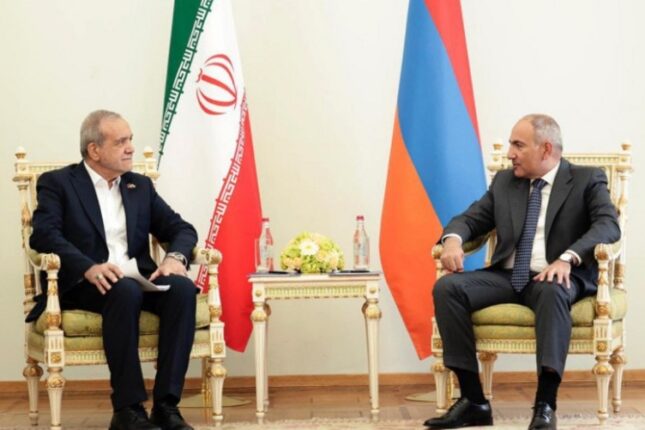 Ermənistan və İran arasında bir sıra sənədlər imzalanıb