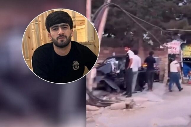 Azərbaycanlı tiktoker BMW ilə qəzaya düşdü – VİDEO