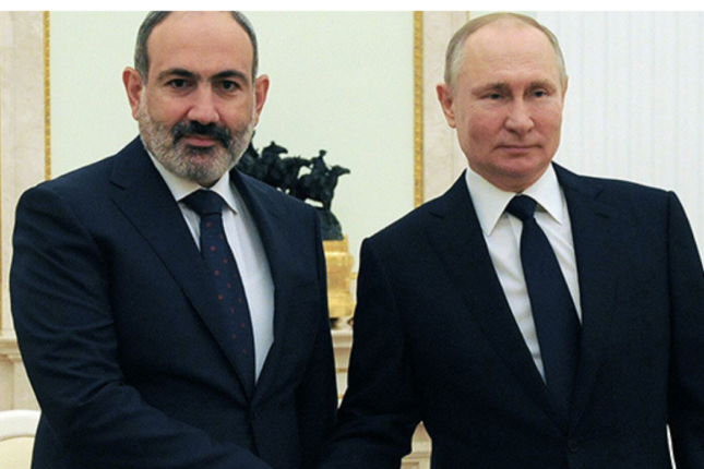 Paşinyan Putini Vaşinqton görüşü barədə məlumatlandırıb