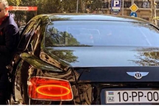 Rüfət Axundov bahalı maşın və nömrəsini paylaşdı – FOTO