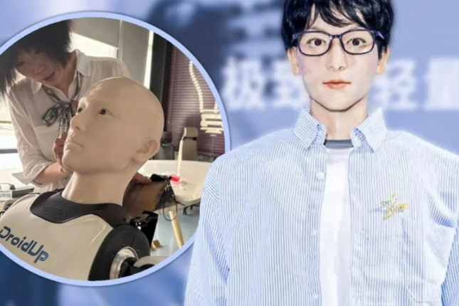 Çində universitetə qəbul olunan ilk robot – artıq magistrantdır (FOTO)