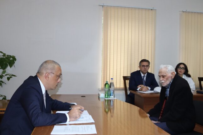 Azərbaycan Dövlət Su Ehtiyatları Agentliyinin sədri Tovuz rayonunda vətəndaşlarla görüşüb