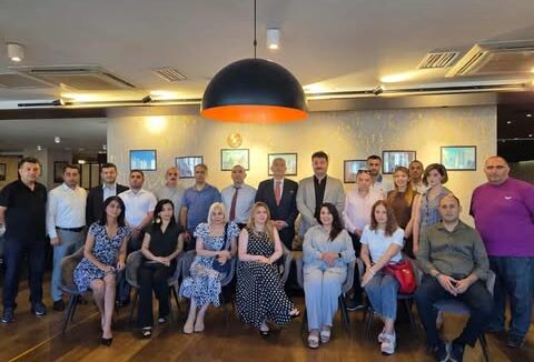 Bakı KTM-in təşkilatçılığı Azərbaycan media nümayəndələri ilə görüş keçirildi -FOTOLAR