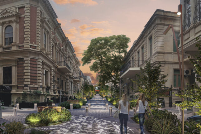 Bakının yeni piyadalaşdırılan küçəsi hansıdır? (VİDEO)