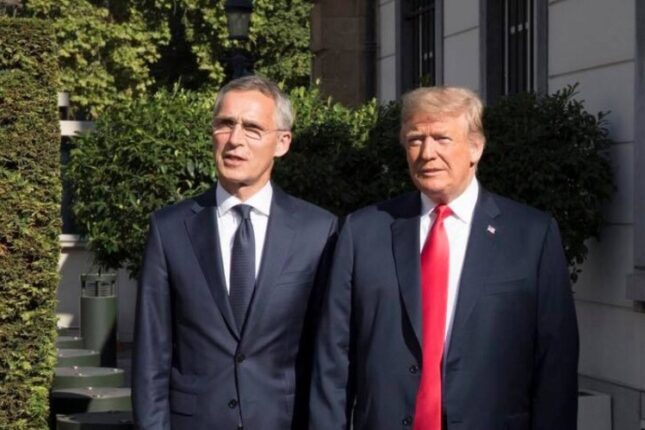 Trampla Stoltenberq Nobel mükafatı və rüsumları müzakirə edib