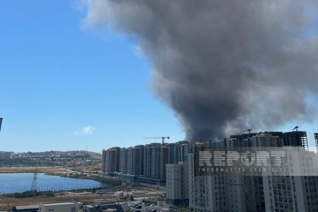 “Sədərək” ticarət mərkəzində yanğın zamanı 4 nəfər tüstüdən zəhərlənib