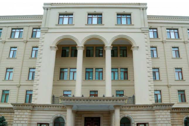 Müdafiə Nazirliyi məlumat yaydı: 11-15 avqust tarixlərində…