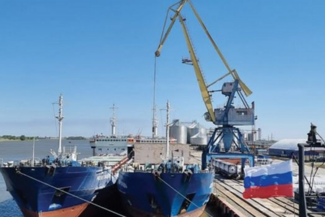 Ukrayna Həştərxana zərbə endirib