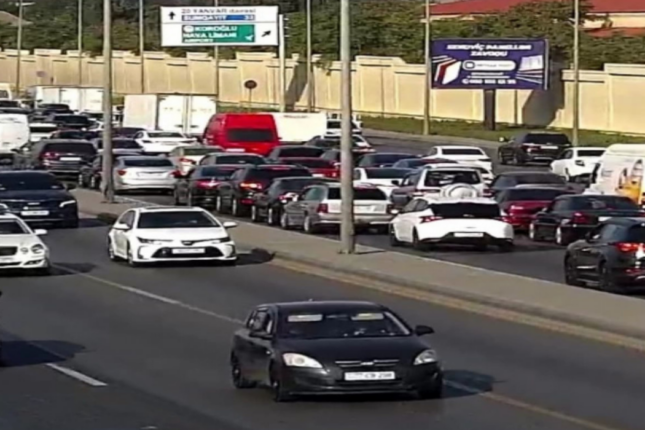 Bakıda bu yollarda sıxlıq var – SİYAHI