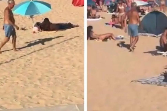 Bu ölkənin prezidenti ictimai çimərlikdə belə görüntüləndi – VİDEO