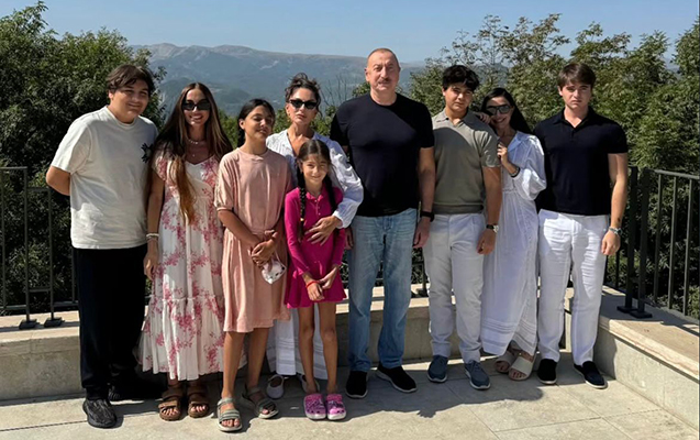 Prezident ailəsinin yeni – Fotosu