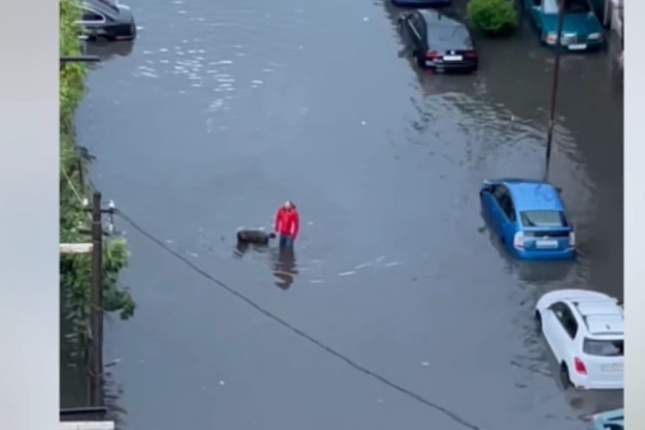 Batumini su basdı – VİDEO