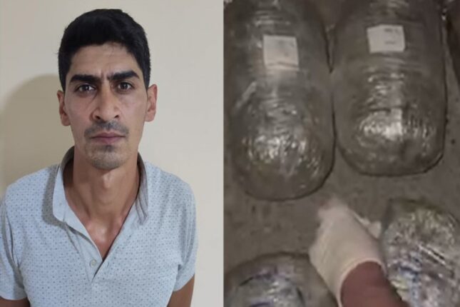 10 kiloqram narkotiklə tutuldu – VİDEO