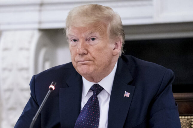 Tramp: Fransa, Almaniya və Britaniya qoşunlarını Ukrayna ərazisində yerləşdirmək istəyir