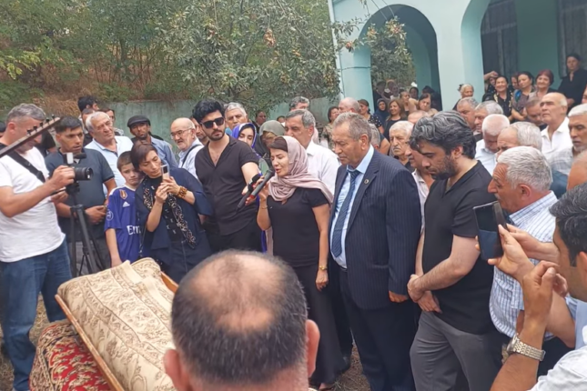 Məmməd İsmayılla vida mərasimində saz havaları – GÖRÜNTÜLƏR