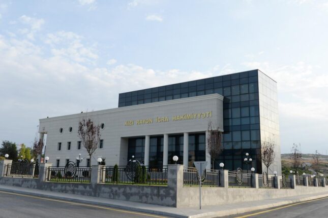 Xızı İcra Hakimiyyəti vergi borcu olan şirkətə yol çəkdirir