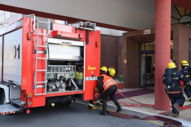 DSX-nin binasında YANĞIN