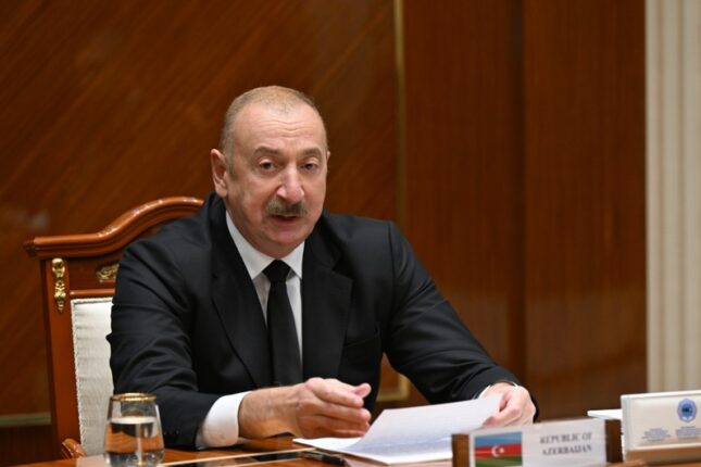 İlham Əliyev: Azərbaycan, Türkmənistan və Özbəkistan mühüm geostrateji mövqeyə malikdir