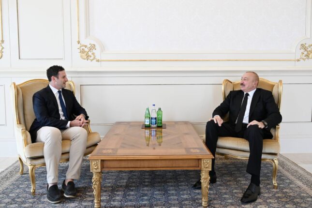 İlham Əliyev Cared Koheni qəbul etdi – Fotolar