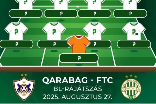 “Qarabağ”la oyuna saatlar qalmış “Ferentsvaroş”dan maraqlı addım – FOTO