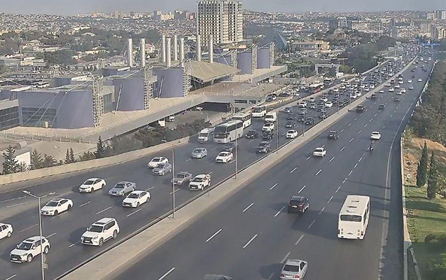 Bu yollarda sıxlıq var